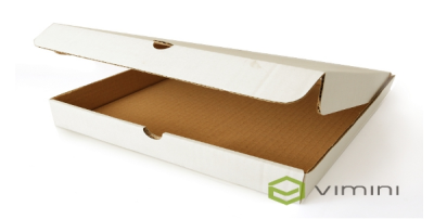 WYPRZEDAŻ 280x280x40 Pudełka fasonowe na pizzę białe - 5szt. 