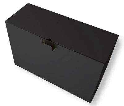235x105x105 pudełka fasonowe czarne - 20szt.  