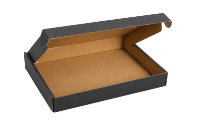 235x135x20 czarne pudełka fasonowe - 20szt.