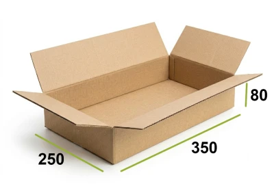 350x250x80 3w KARTON KLAPOWY PUDŁO PUDEŁKO TEKTUROWE