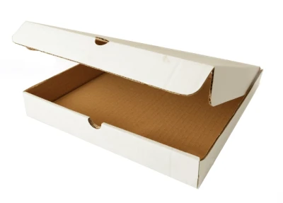260x260x40 Pudełka fasonowe na pizzę białe - 20szt.