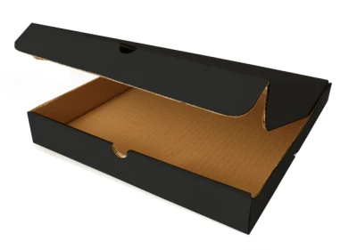 280x280x40 Pudełka fasonowe na pizzę czarne - 20szt. 