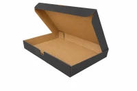 350x250x50 KARTON PUDEŁKO FASONOWE f426 czarne  komplet 10szt 
