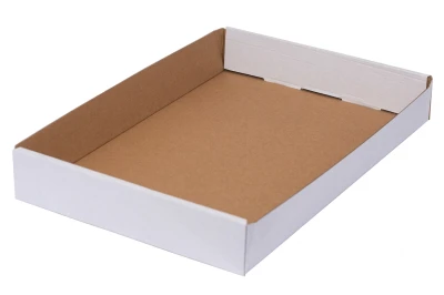 350x230x55 tacka tekturowa BIAŁA - 20szt.