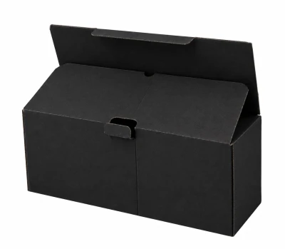 370x140x250 3w czarny KARTON PUDEŁKO TEKTUROWE FASONOWE wykrojnikowe 10szt  