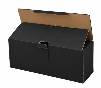 370x140x250 3w czarny KARTON PUDEŁKO TEKTUROWE FASONOWE wykrojnikowe 10szt  