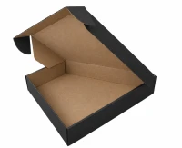 235X135X60 KARTON PUDEŁKO FASONOWE TRAPEZOWE CZARNE 10szt